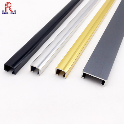2.4m Ceramic Tile Accessories Decoration Profile Anodized Aluminum Listello Tile Trim