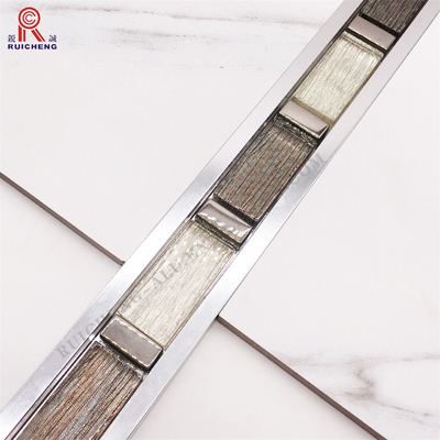 3mm Listello Tile Trim , Weather Resistant Mosaic Tile Strip In Shower