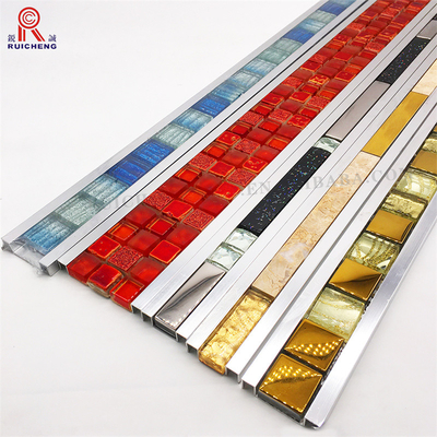 3mm Listello Tile Trim , Weather Resistant Mosaic Tile Strip In Shower