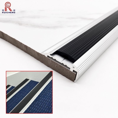 2.5m Aluminium Anti Non Slip Stair Edge Nosing T5 Temper 6063 Grade